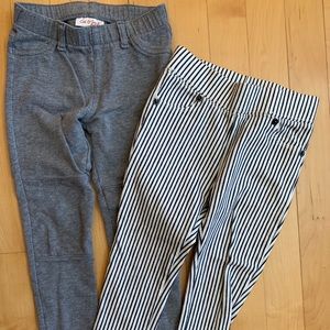 Sz4 leggings. Zara, Cat & Jack Like new! 2pr